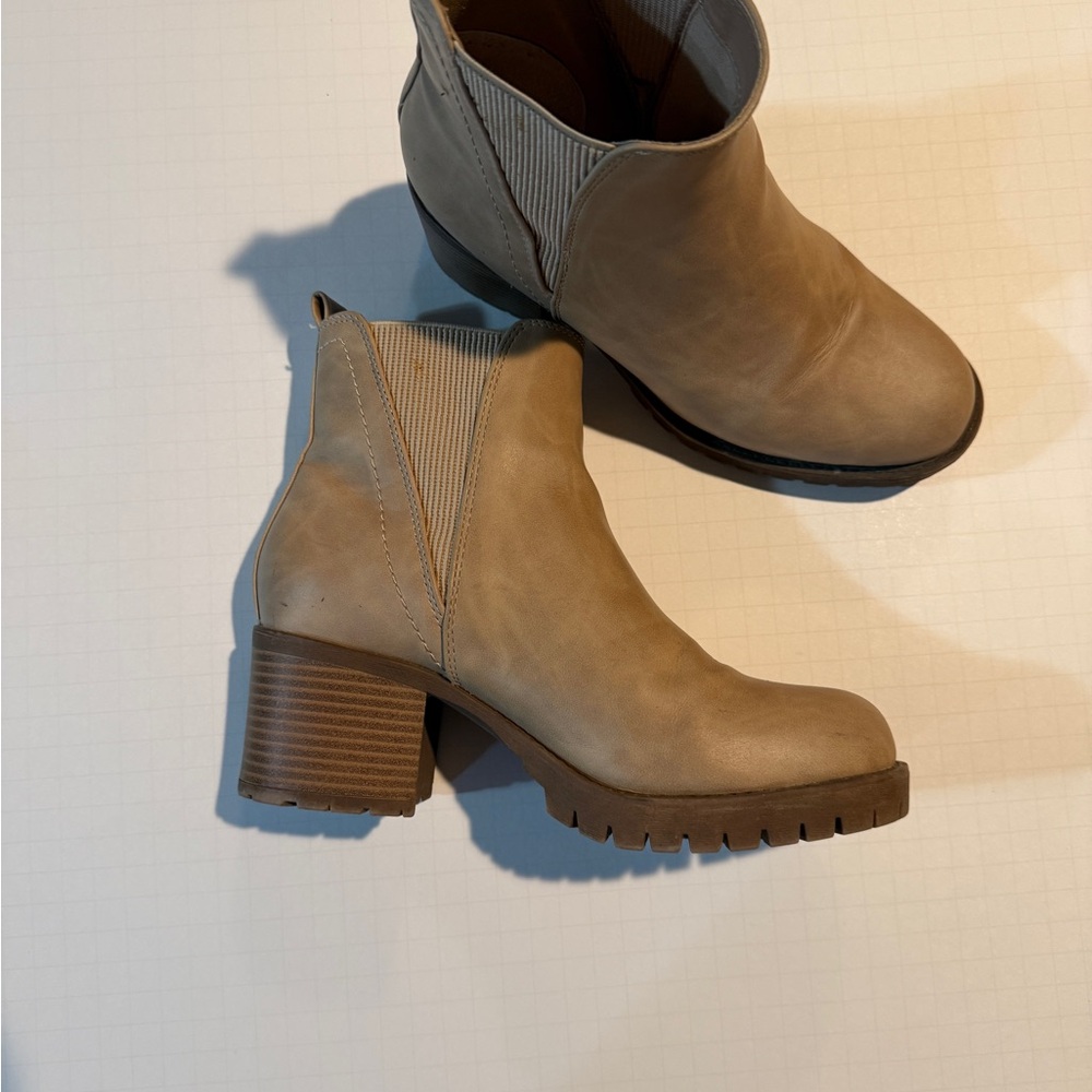 Tan Ankle Boots